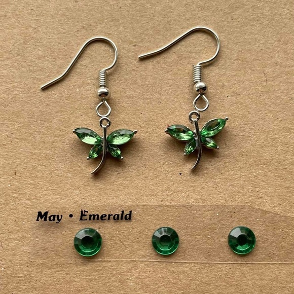 DRAGONFLY EARRINGS - Picture 6 of 16